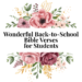 back to school bible verses for students