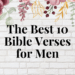 bible verses for men