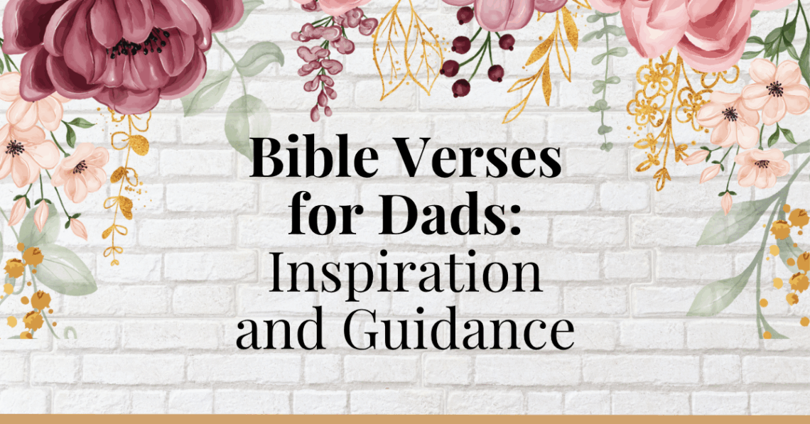 bible verses for dads