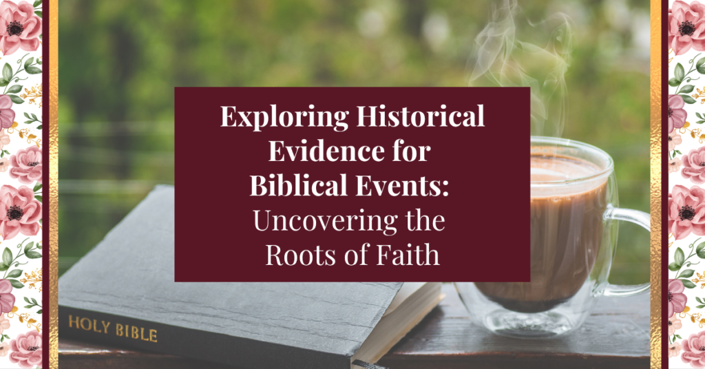 historical evidence for biblical events
