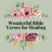 bible verses for healing