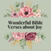 bible verses about joy