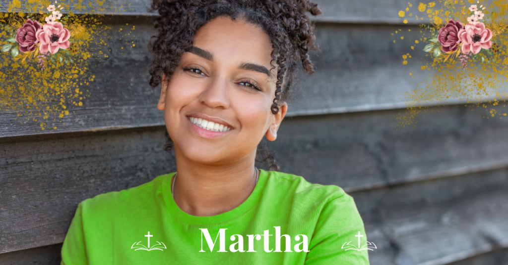 biblical meaning of the name martha