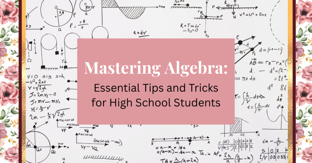 mastering algebra