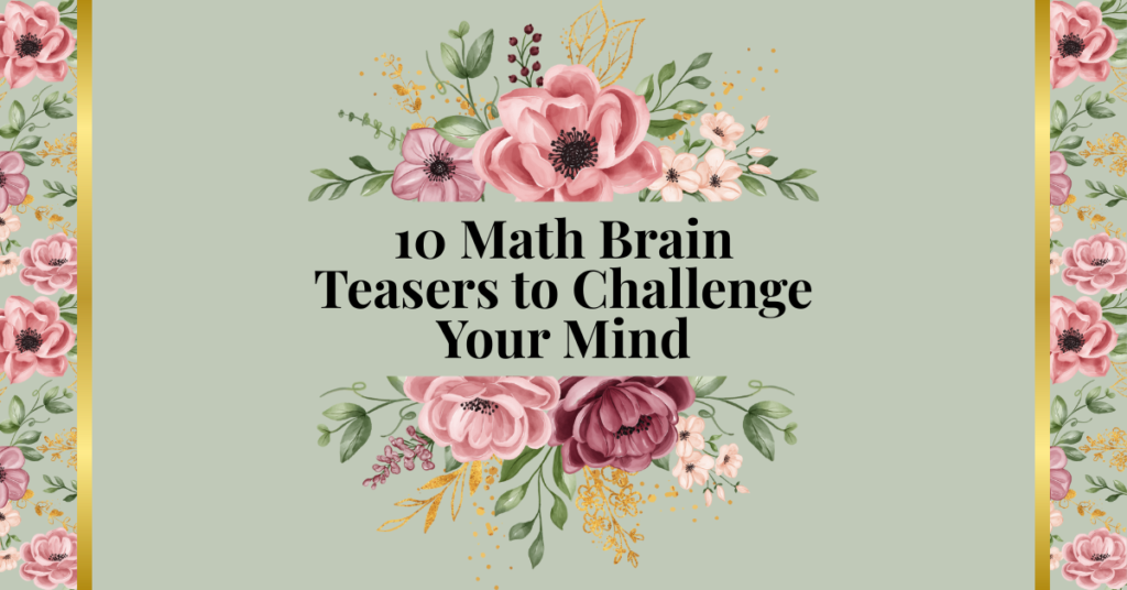 math brain teasers