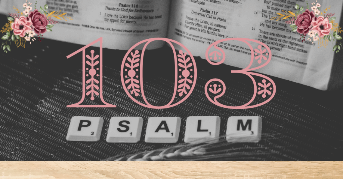 verse mapping of psalm 103