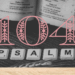 verse mapping of psalm 104