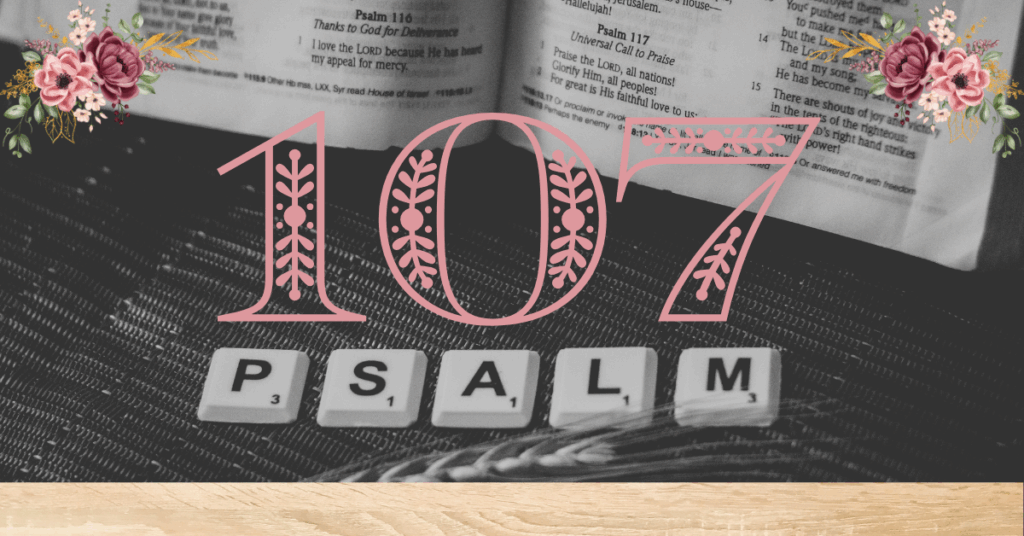 verse mapping of psalm 107