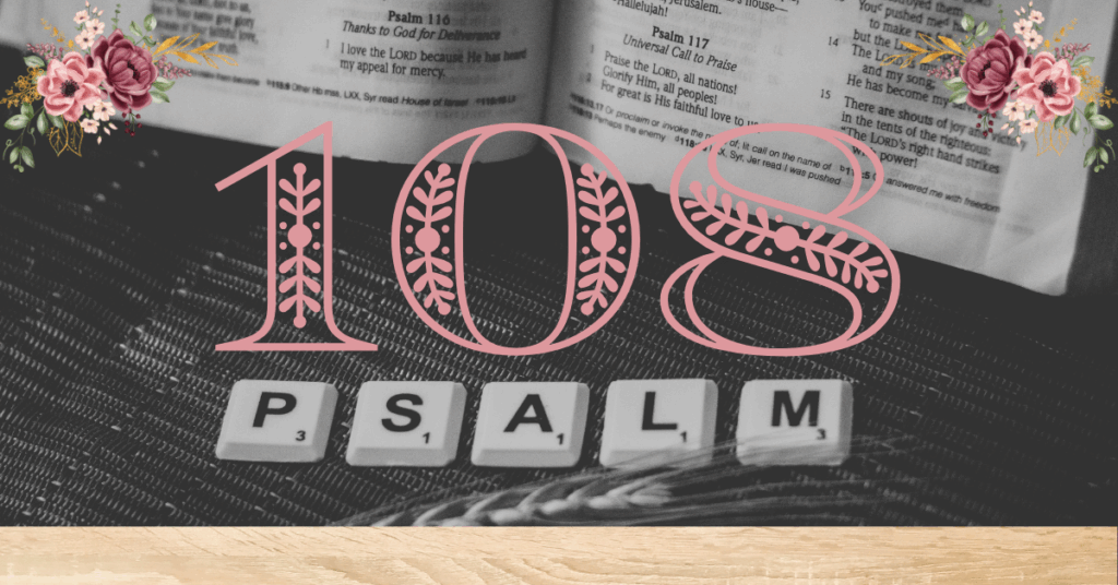 verse mapping of psalm 108