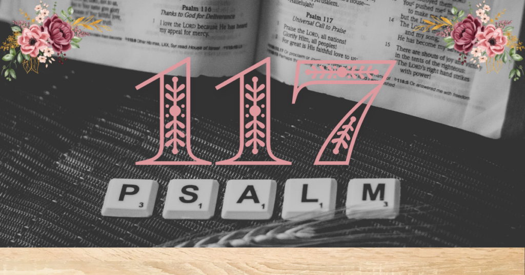 verse mapping of psalm 117