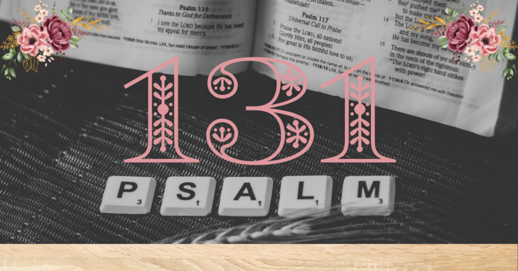verse mapping of psalm 131