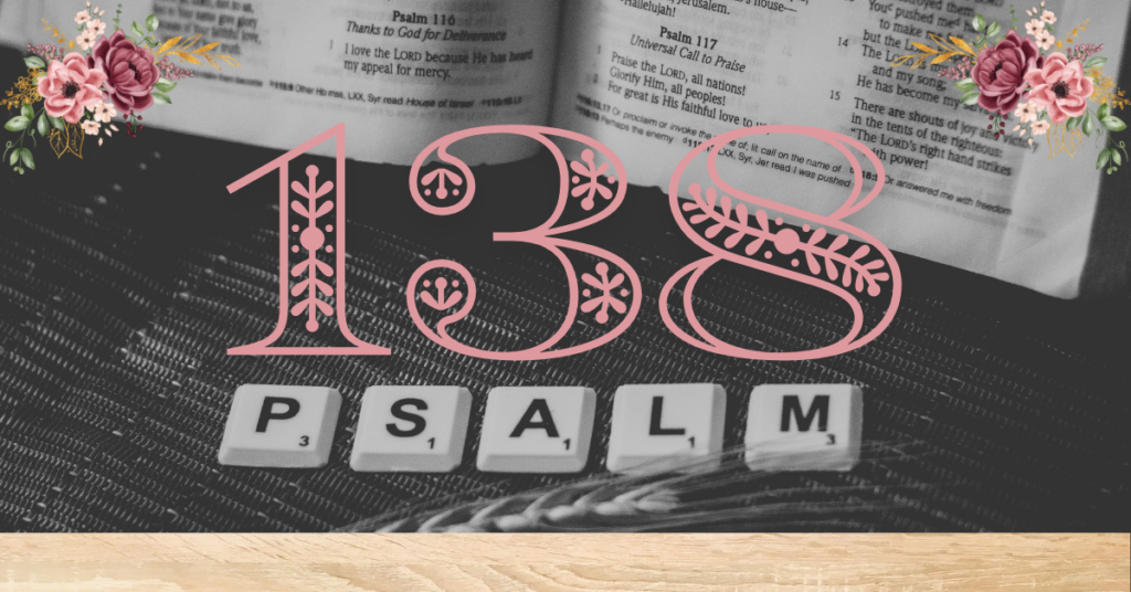 verse mapping of psalm 138