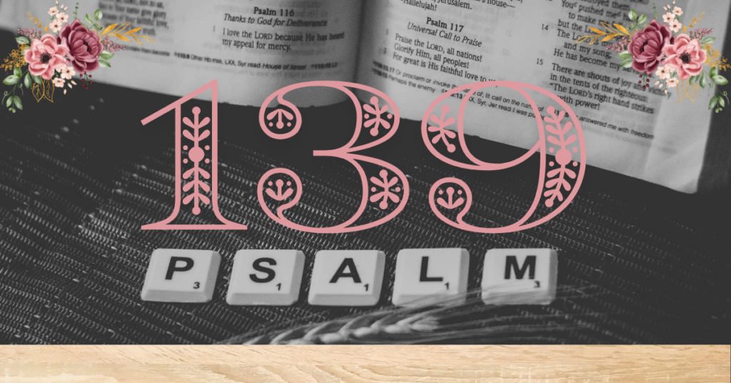 verse mapping of psalm 139