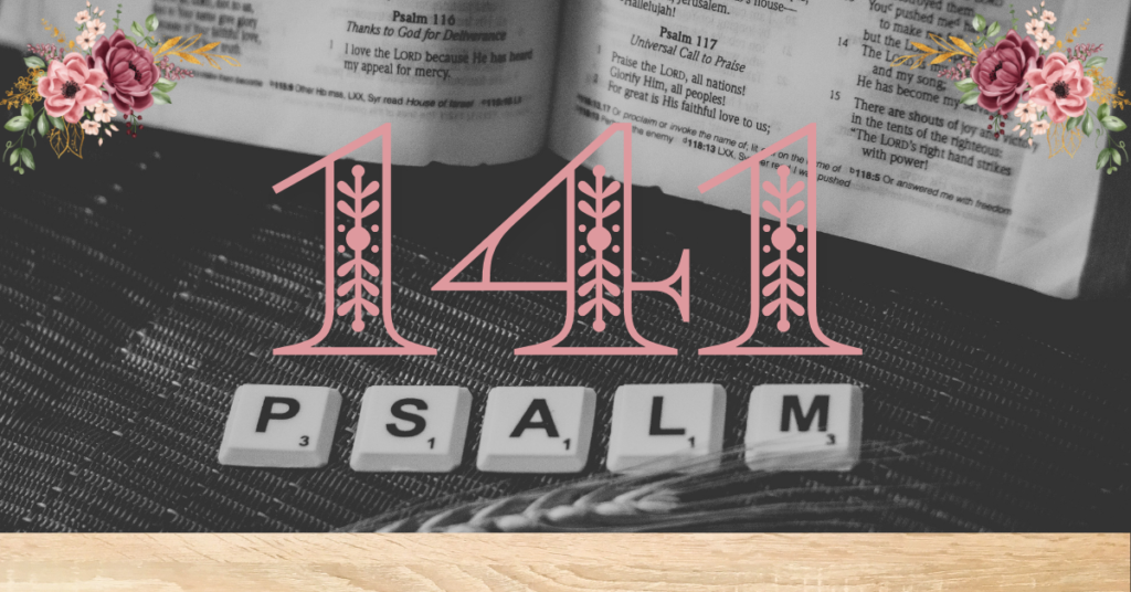 verse mapping of psalm 141