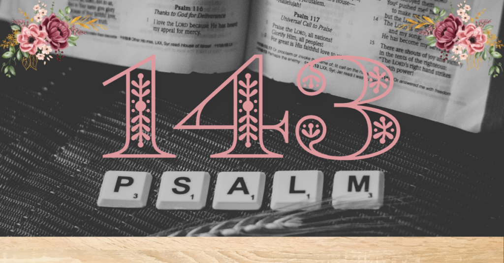 verse mapping of psalm 143