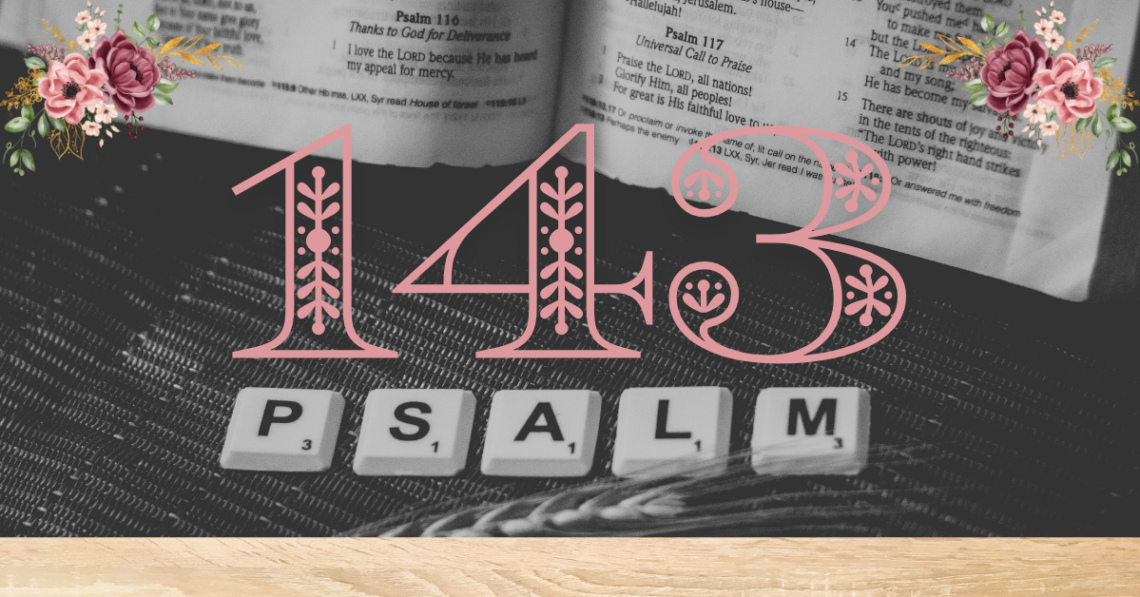 verse mapping of psalm 143
