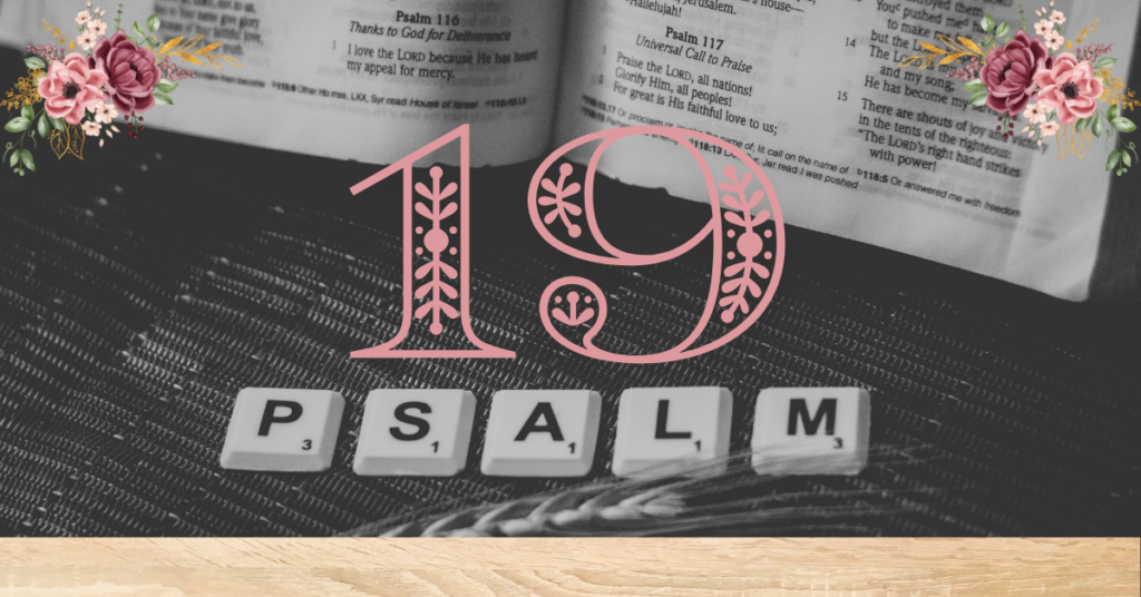 verse mapping of psalm 19