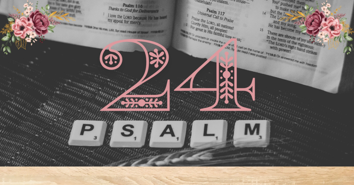 verse mapping of psalm 24