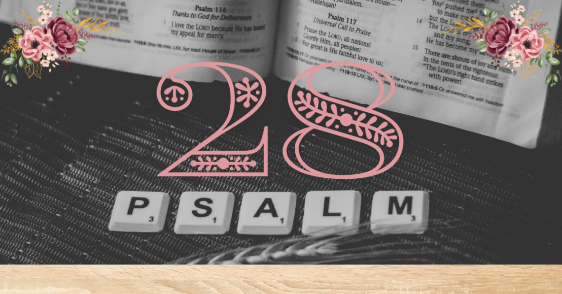 verse mapping of psalm 28