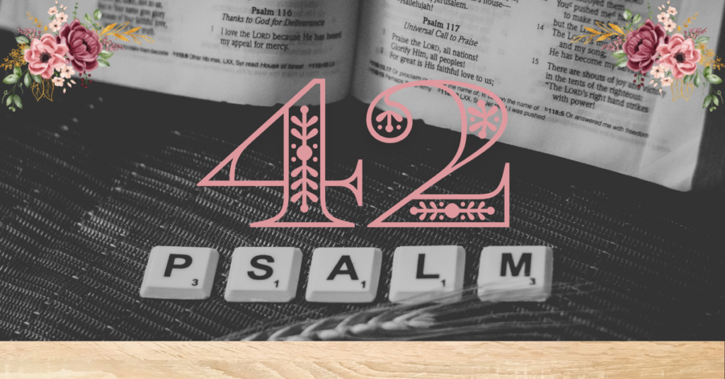 verse mapping of psalm 42
