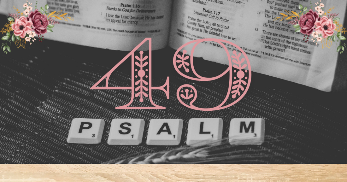 verse mapping of psalm 49