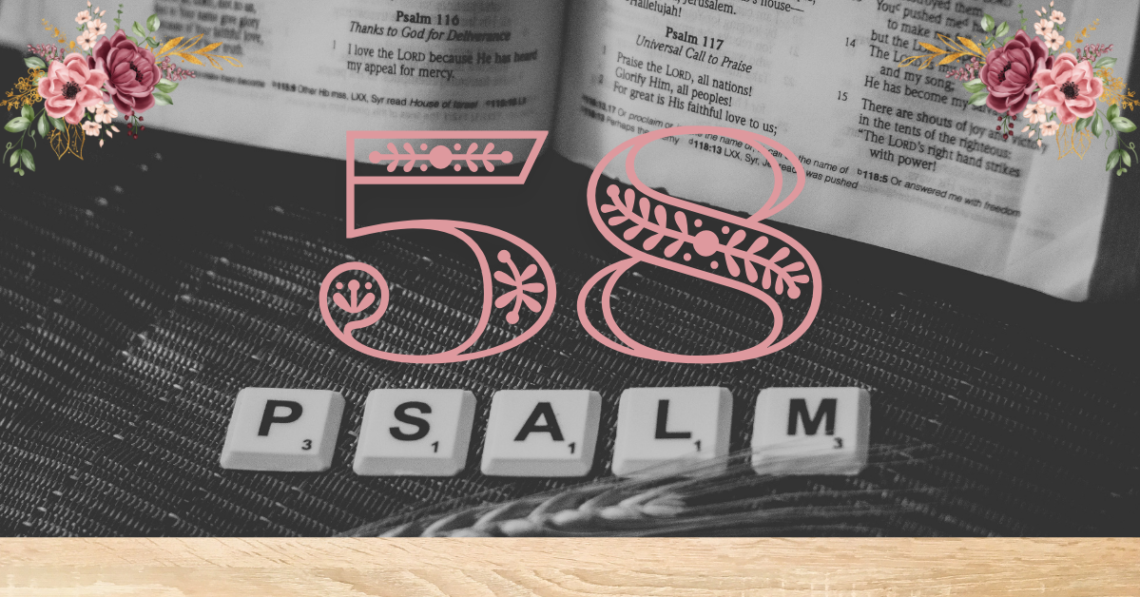 verse mapping of psalm 58