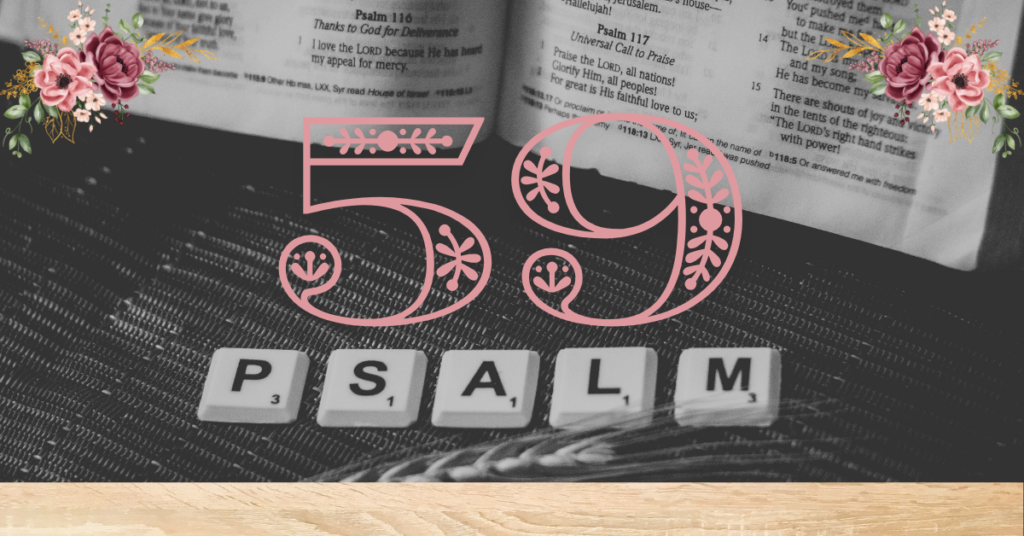 verse mapping of psalm 59