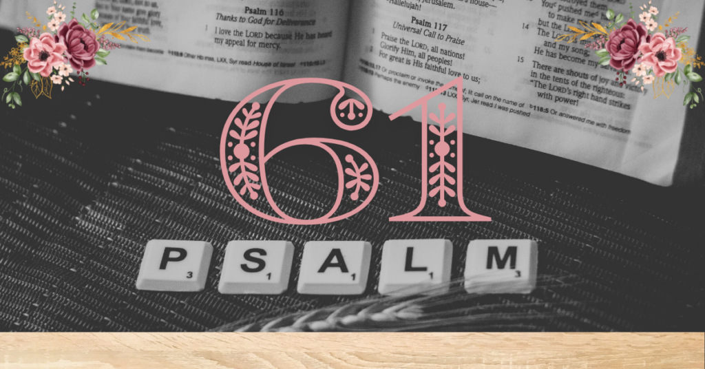 verse mapping of psalm 61