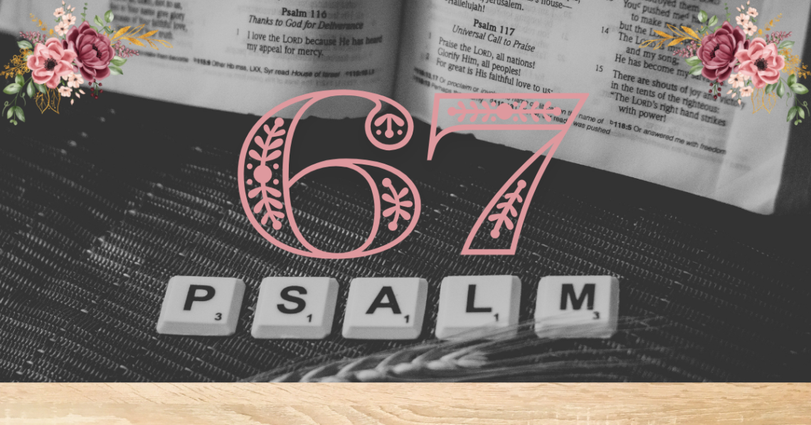 verse mapping of psalm 67
