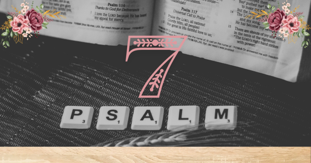verse mapping of psalm 7