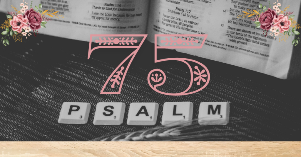 verse mapping of psalm 75