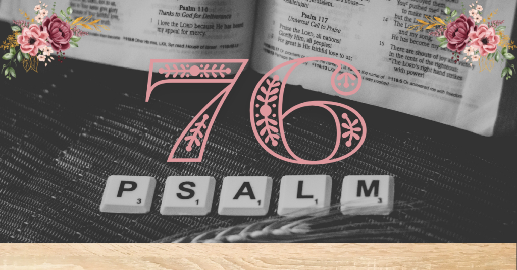 verse mapping of psalm 76