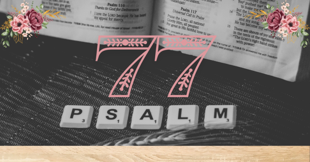 verse mapping of psalm 77