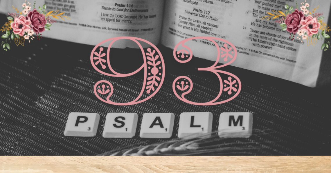 verse mapping of psalm 93