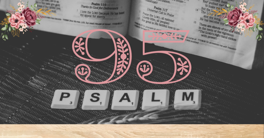 verse mapping of psalm 95