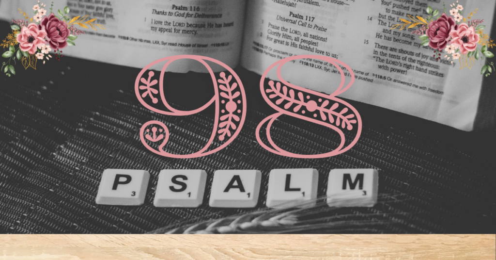 verse mapping of psalm 98