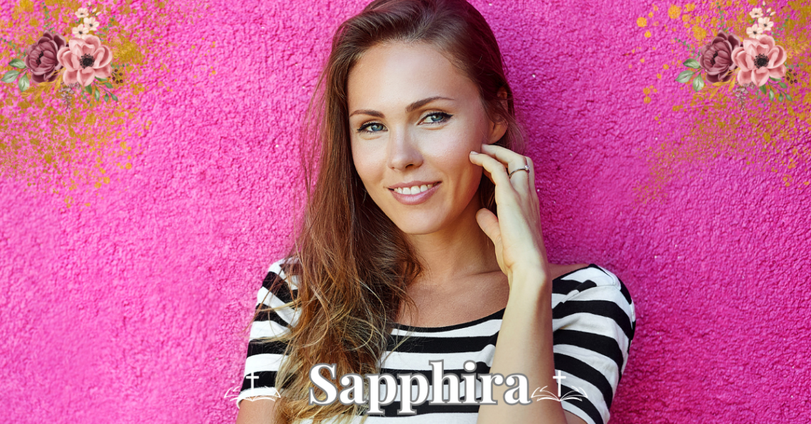 biblical meaning of the name sapphira