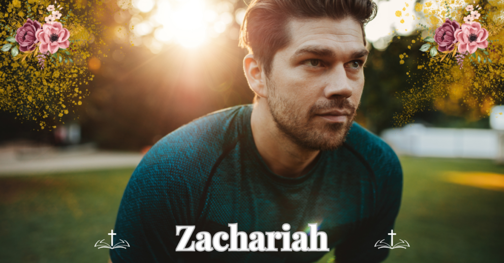 biblical meaning of the name zachariah
