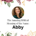 biblical meaning of the name abby
