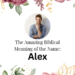 biblical meaning of the name alex