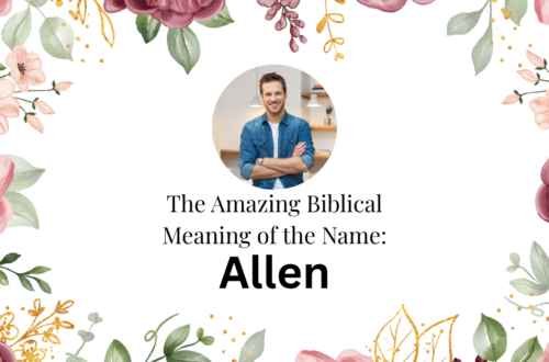 biblical meaning of the name allen