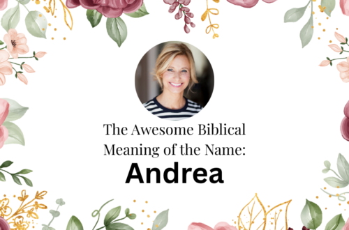 biblical meaning of the name andrea