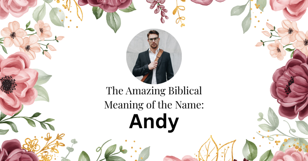 biblical meaning of the name andy