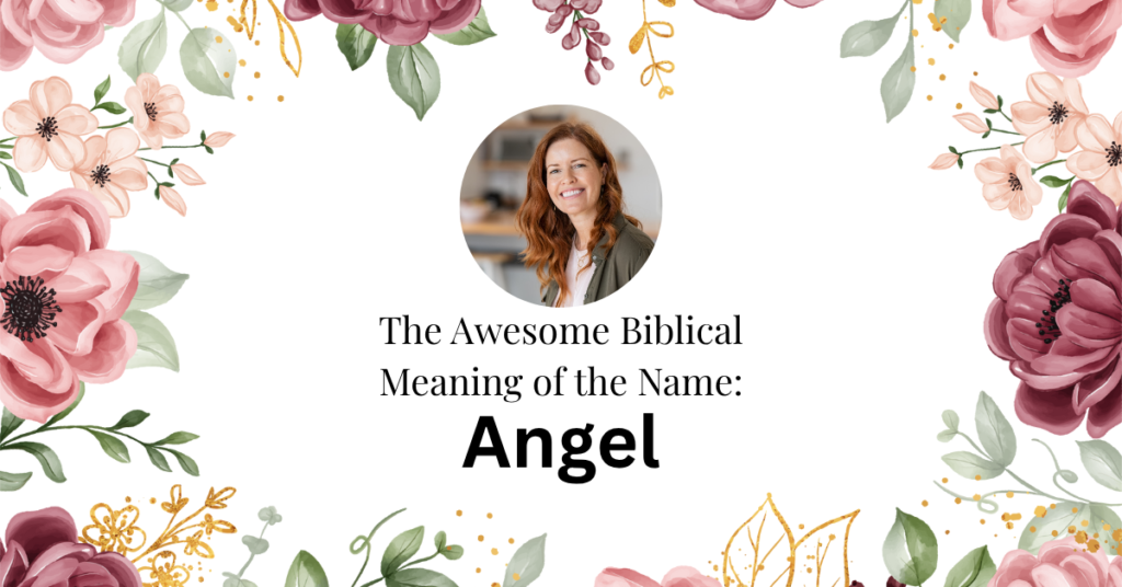biblical meaning of the name angel