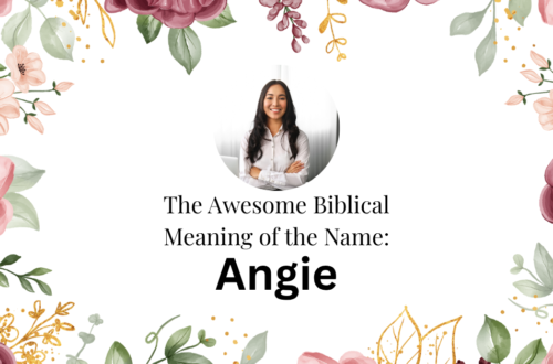 biblical meaning of the name angie