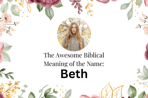 biblical meaning of the name beth