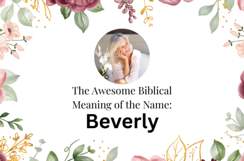 biblical meaning of the name beverly