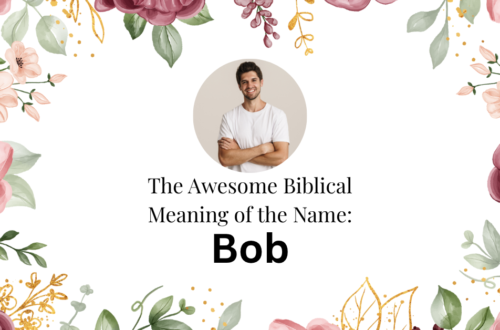 biblical meaning of the name bob