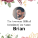 biblical meaning of the name brian