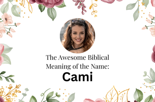 biblical meaning of the name cami